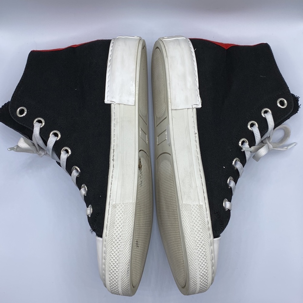 John Richmond 50% Rock / 50% Roll Born in England Hightop Sneaker Size 8 - Picture 6 of 12